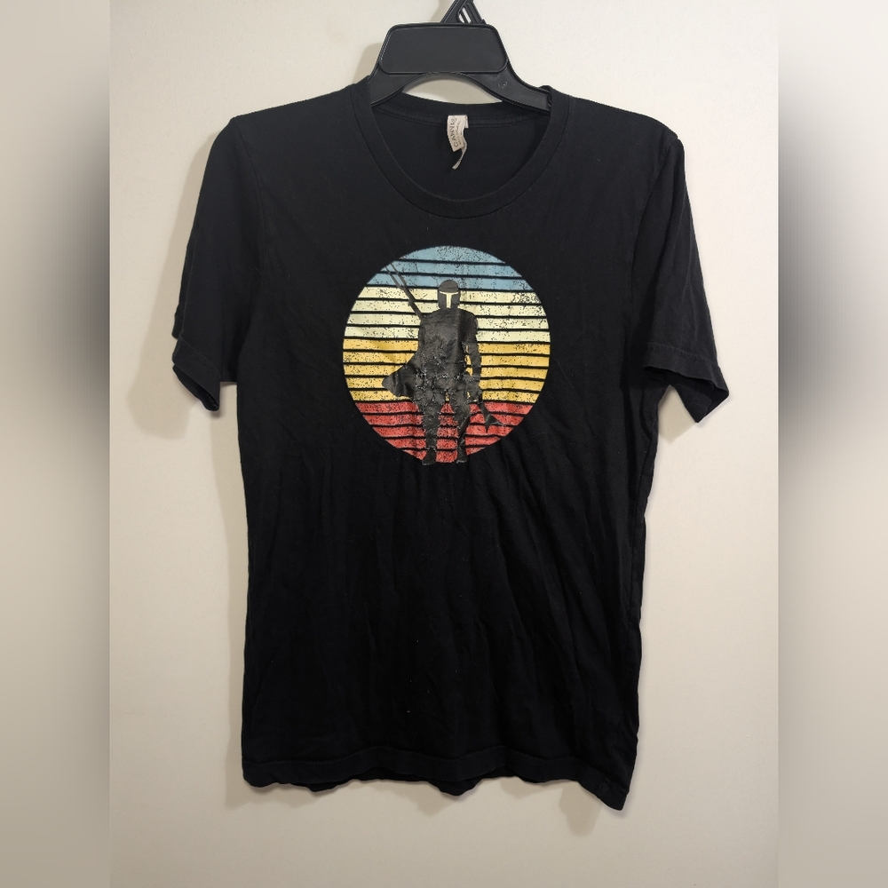 Bella Canvas Black Retro Graphic Tee